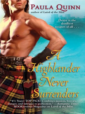 cover image of A Highlander Never Surrenders